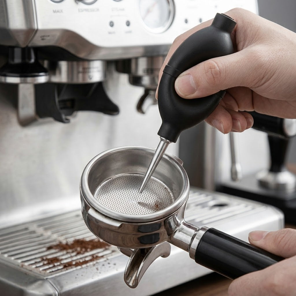 Espresso Machine Cleaning Air Blower – Dust Removal Tool for Coffee Equipment Maintenance