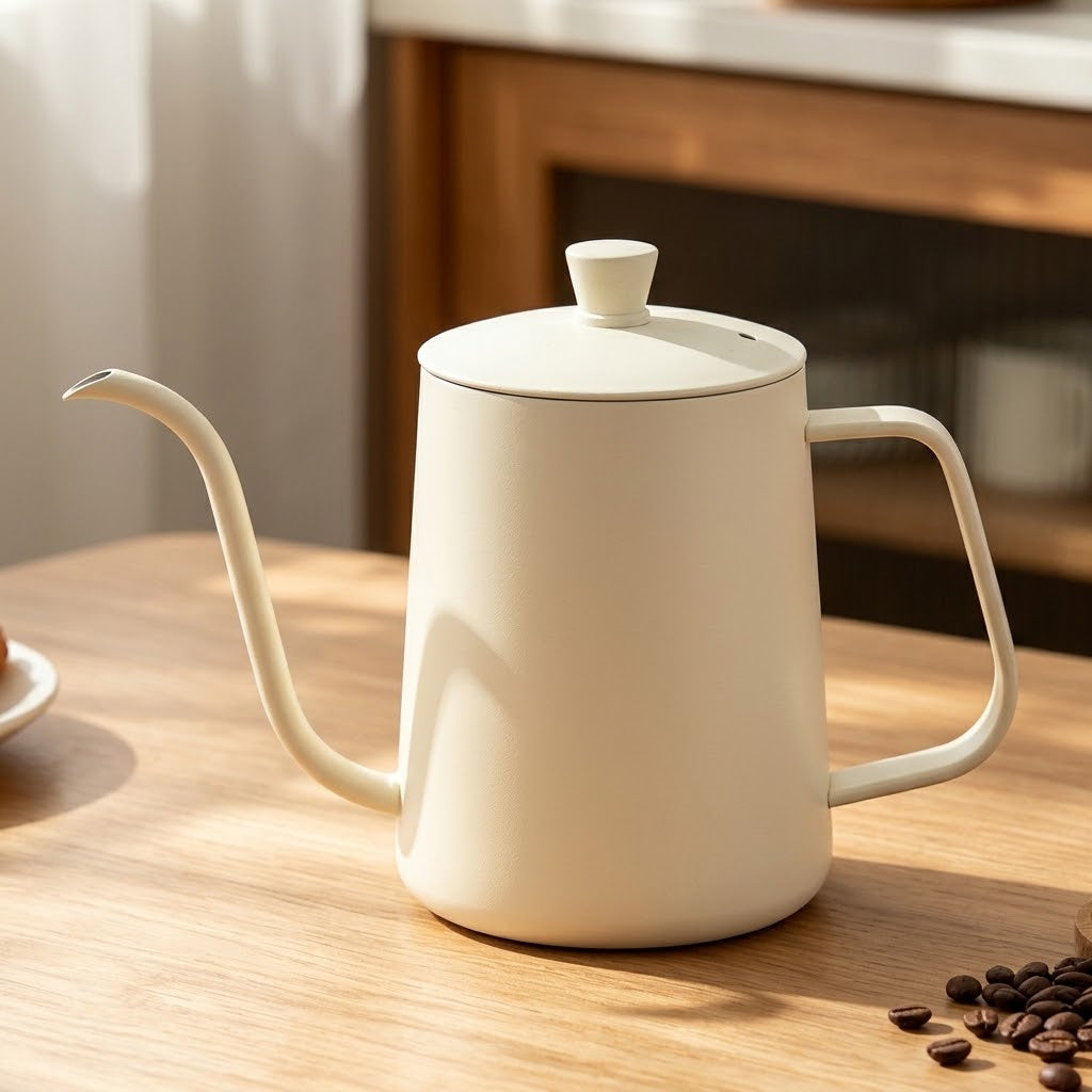 304 Stainless Steel Pour Over Kettle – Gooseneck Coffee Brewing Pot