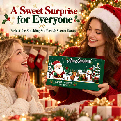Christmas Fruity Lip Balm Set