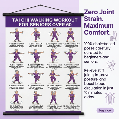 依据板块3文案生成的海报营销图：Zero Joint Strain, Maximum Comfort 主题