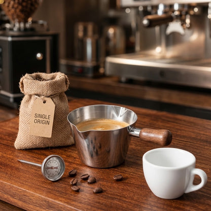Espresso Extraction Cup – Coffee Measuring Glass for Brewing & Dosing