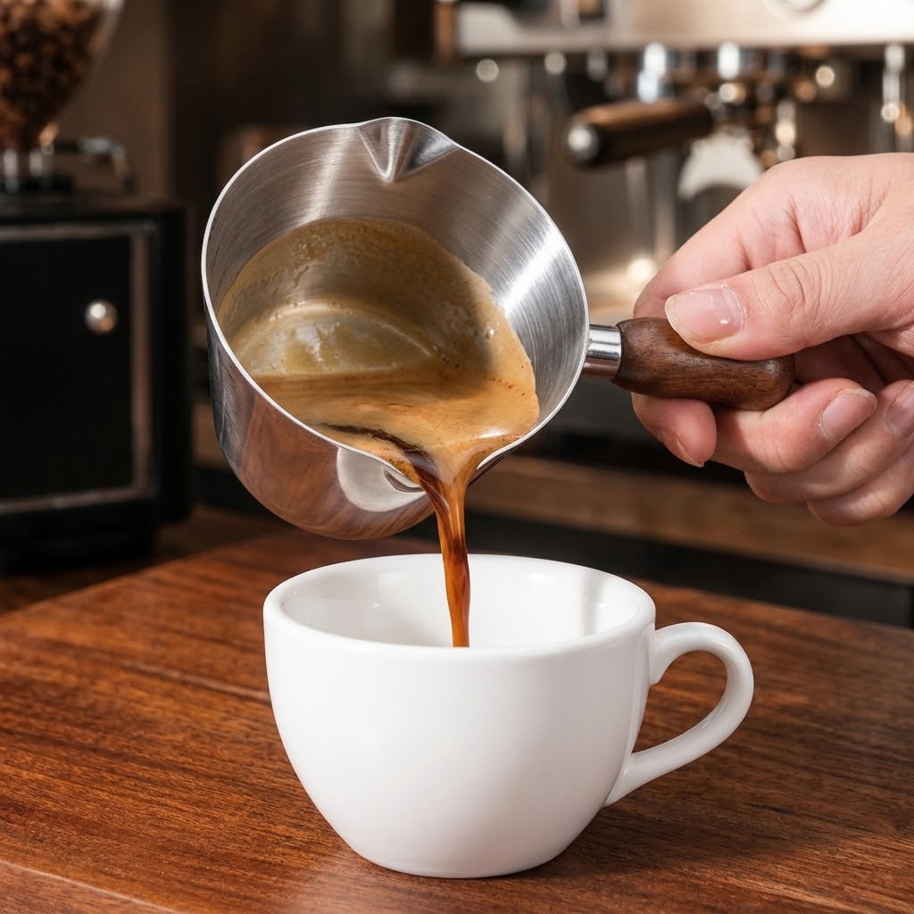 Espresso Extraction Cup – Coffee Measuring Glass for Brewing & Dosing