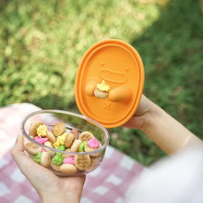 No-Mess Snack Box -up