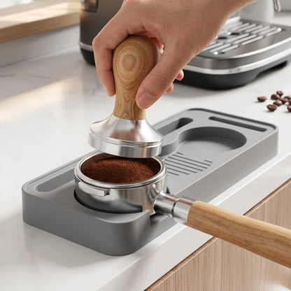 Silicone Espresso Tamping Mat – Protective Countertop Pad for Coffee Preparation
