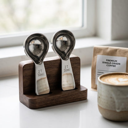 304 Stainless Steel Coffee Scoop – Precision Coffee Bean Measuring Spoon