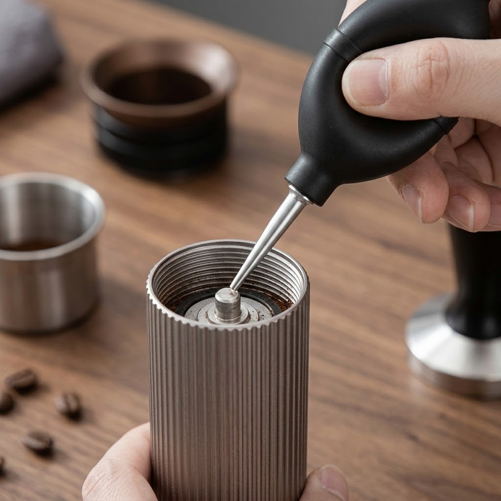 Espresso Machine Cleaning Air Blower – Dust Removal Tool for Coffee Equipment Maintenance